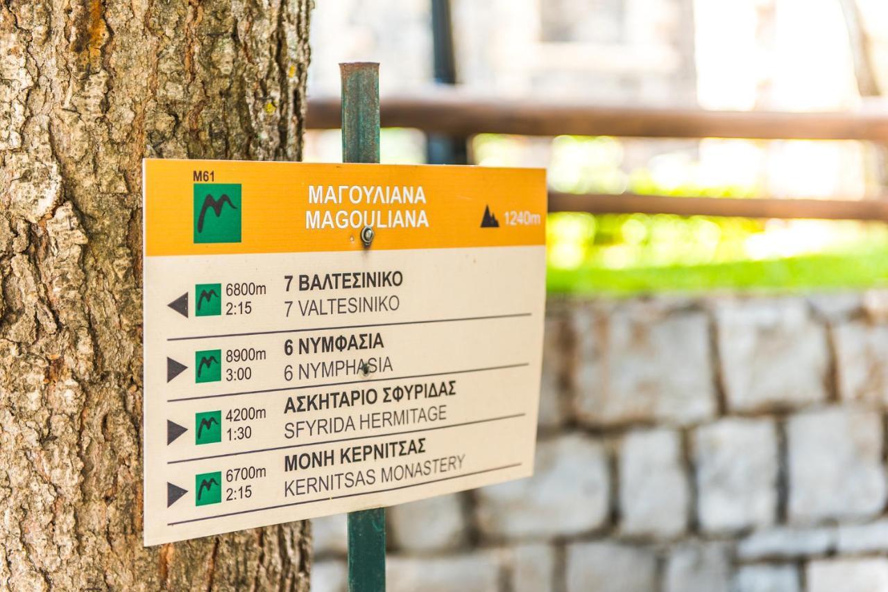 Magouliana«Σκλάβας Χνάρι» Παραδοσιακός Ξενώνας公寓 外观 照片